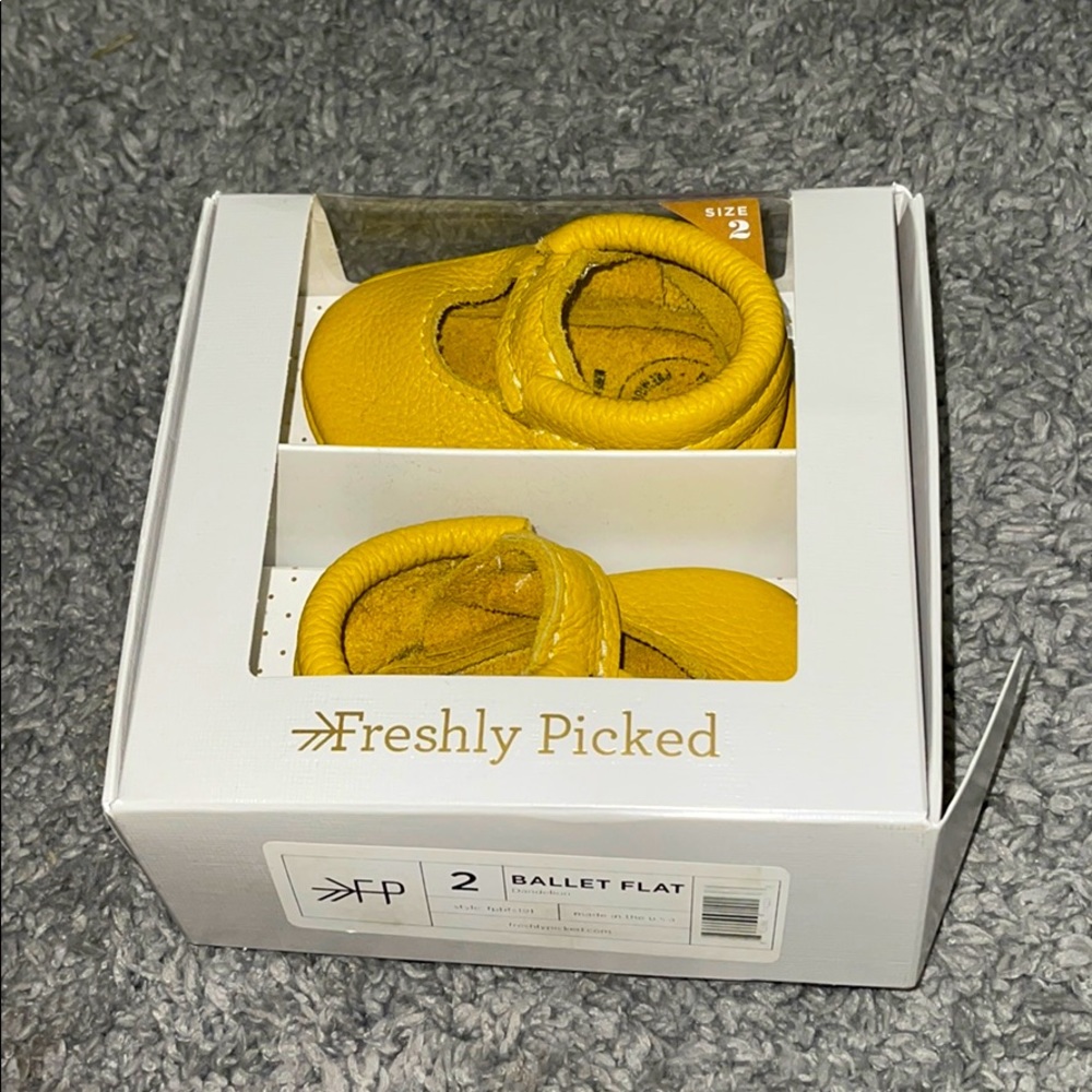 Brand new freshly picked moccasins size 2